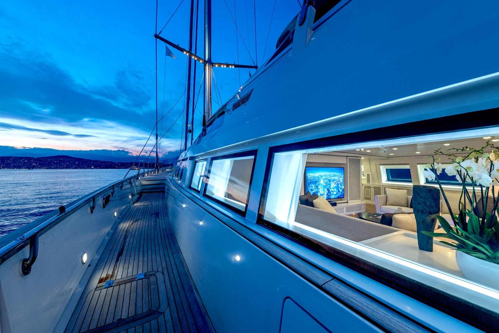 Yacht deck photography — Spirit of the C