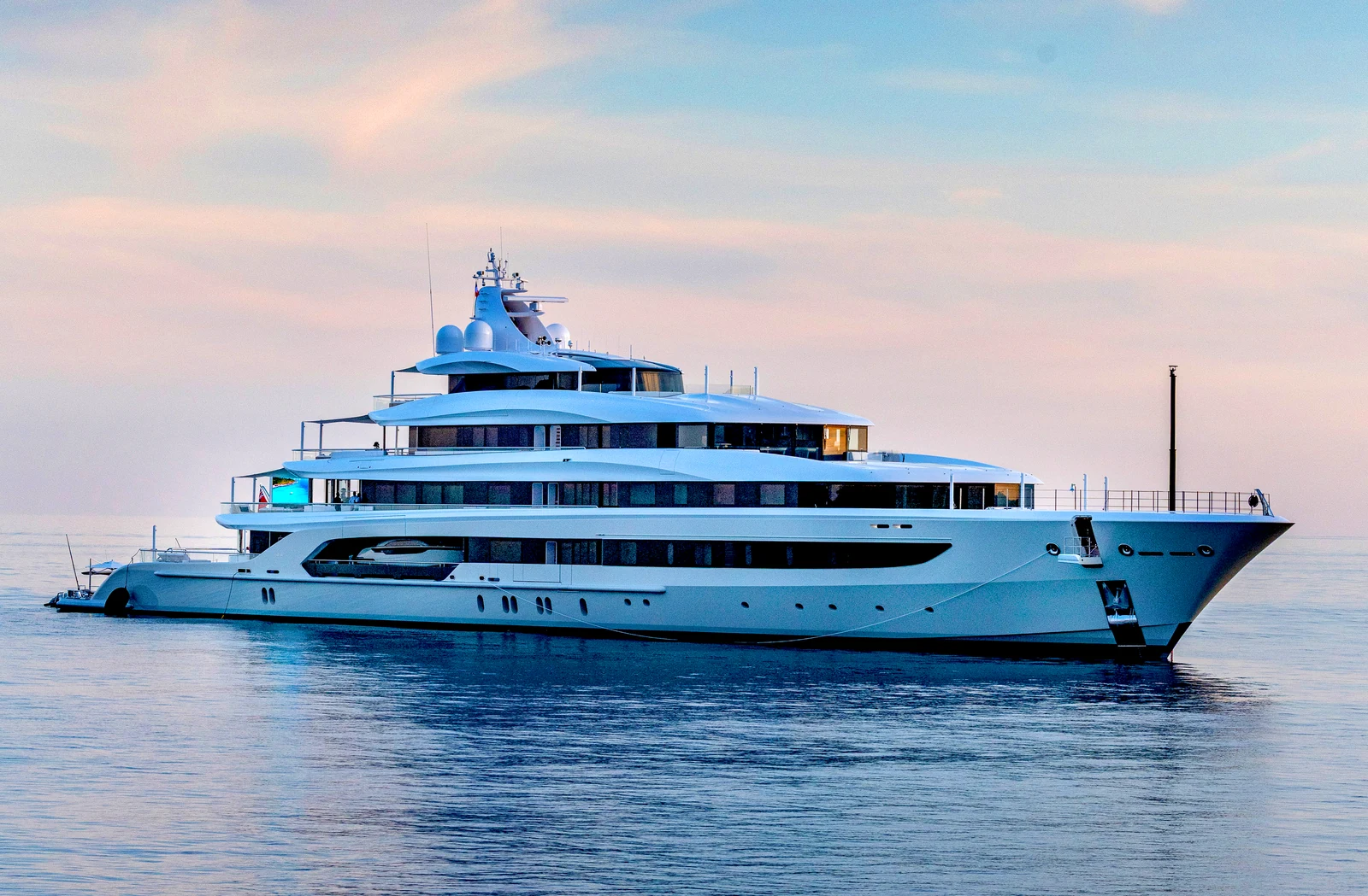 At anchor · Evening light