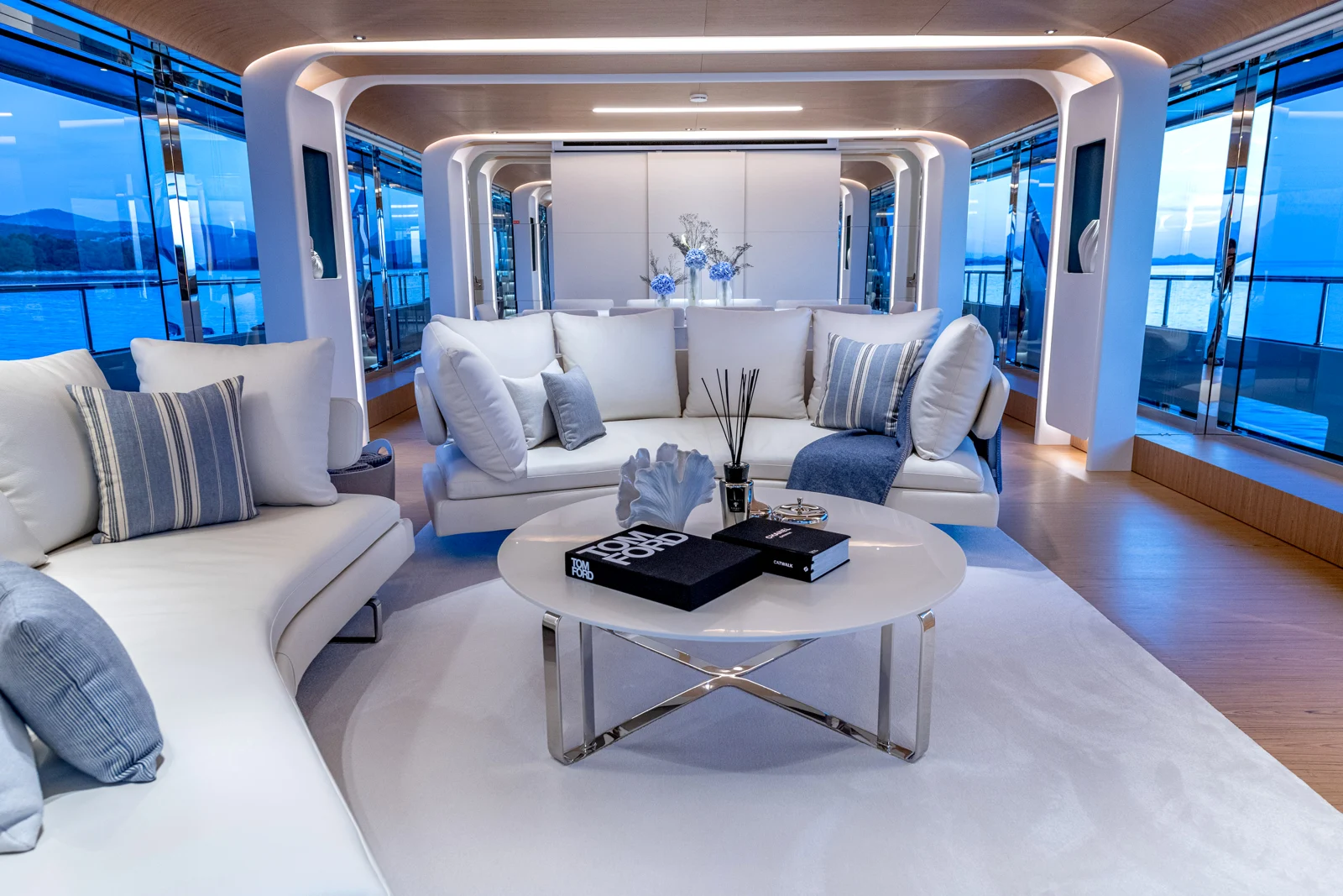 Interiors · Light and materials