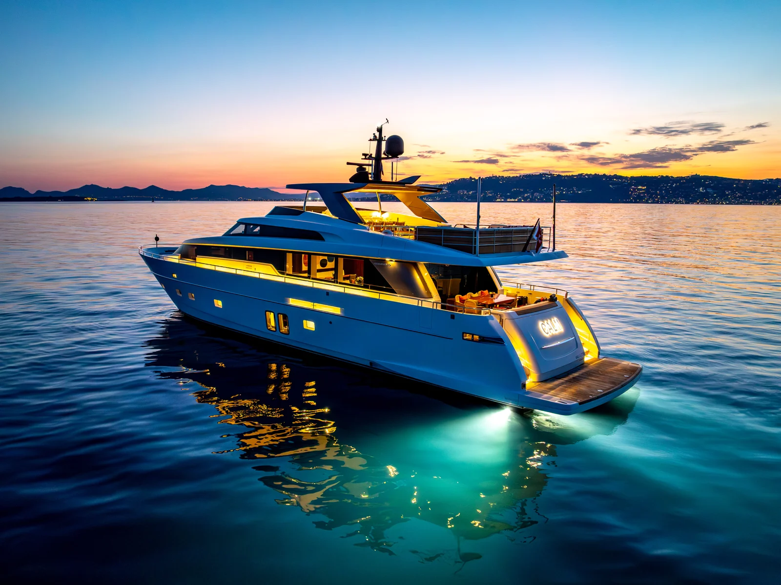 Exteriors · The blue hour